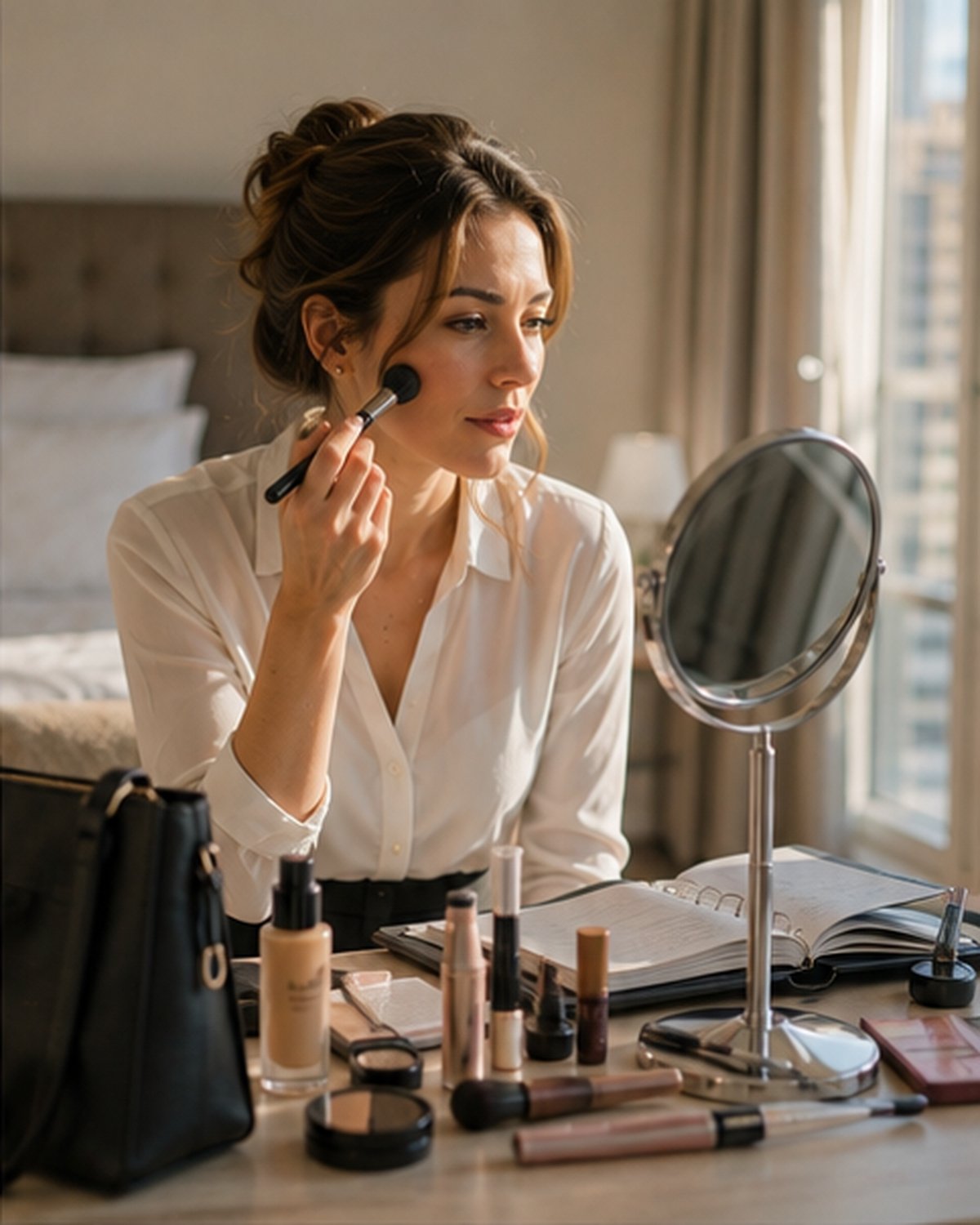 The Five-Minute Makeup Edit for Mornings When Everything Feels Rushed