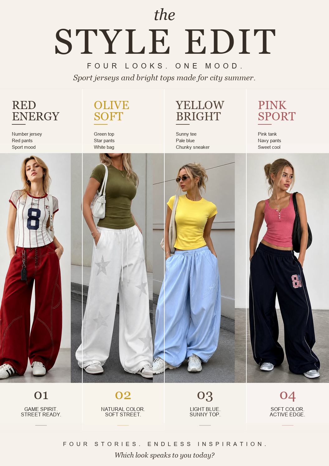 The Casual Jersey Outfits I’d Wear on a Summer Weekend